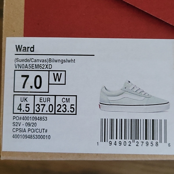 Vans Ward Suede/Canvas Billowing Sails - Picture 10 of 13